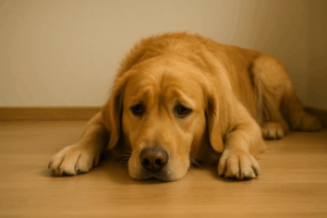 元気がない犬